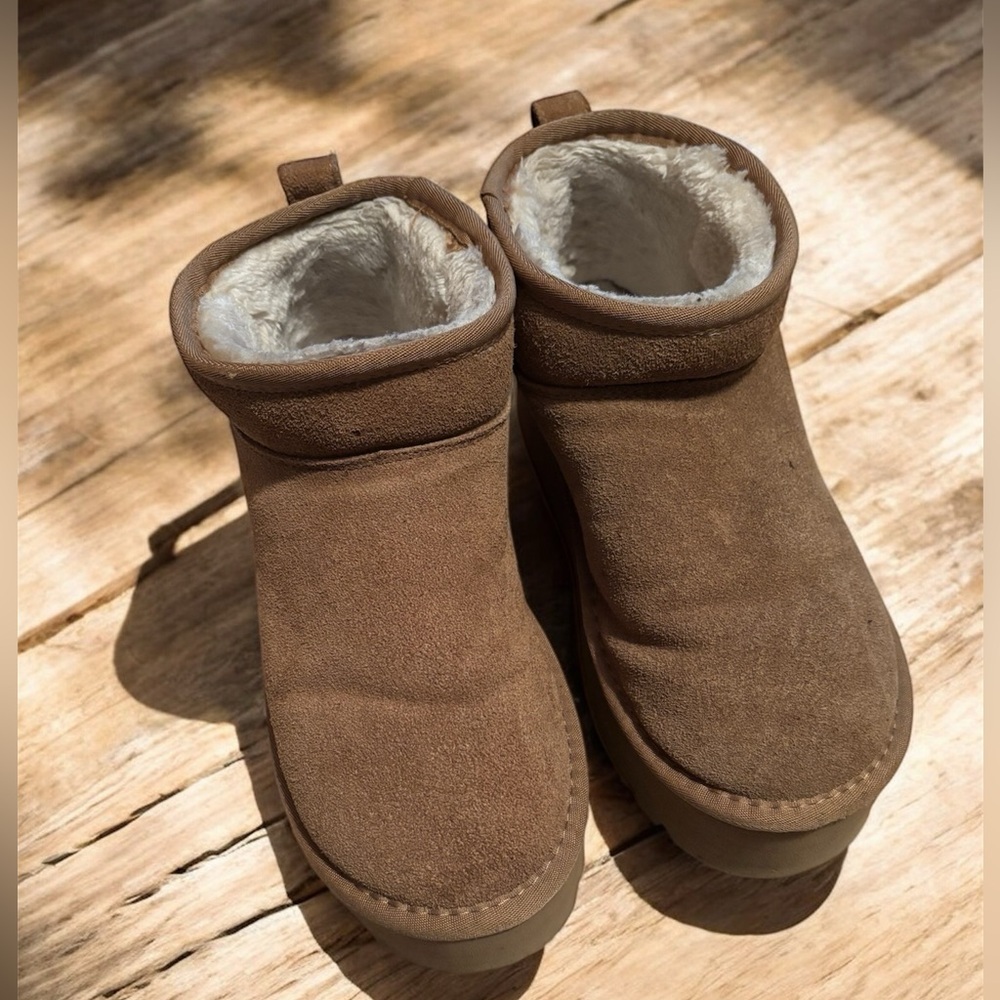 SALE! Cozy Brown Ankle Boots